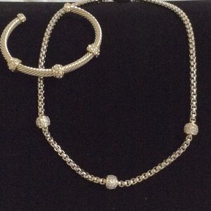 Silver necklace